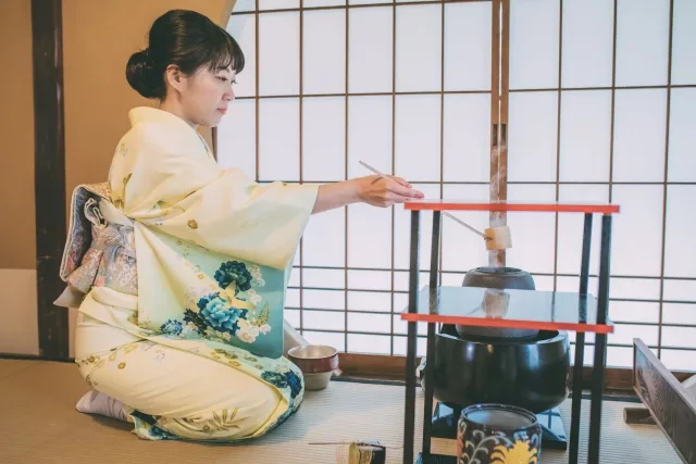Ceremonia del té en japón